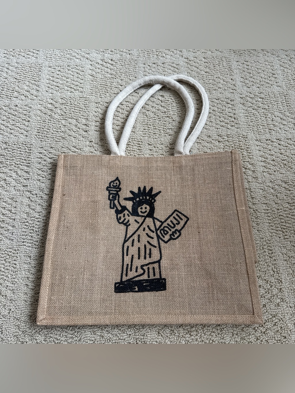 Straw New York Muji tote bag. Never used.